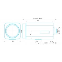 1/2-inch 10-330mm F1.5-560 Motorized Zoom Lens